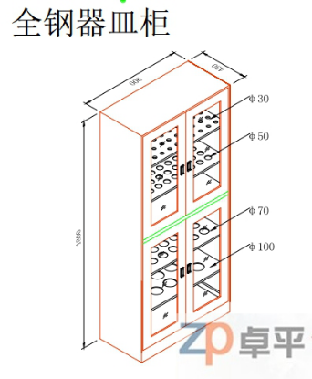 全鋼器皿櫃